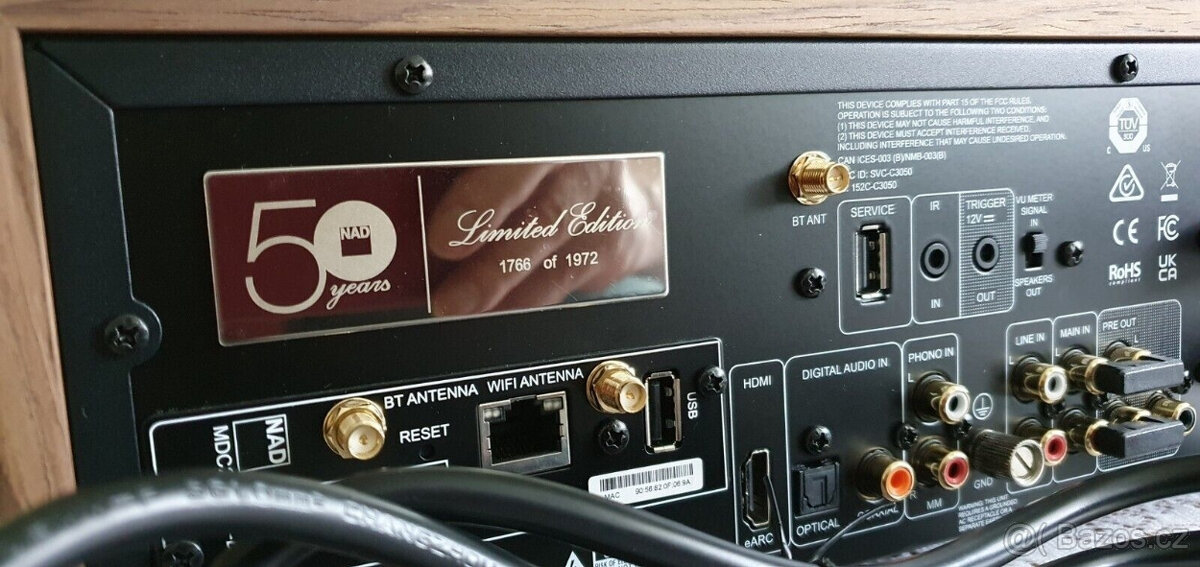 Stereo zesilovač NAD C3050 LE Limited Edition v retro design