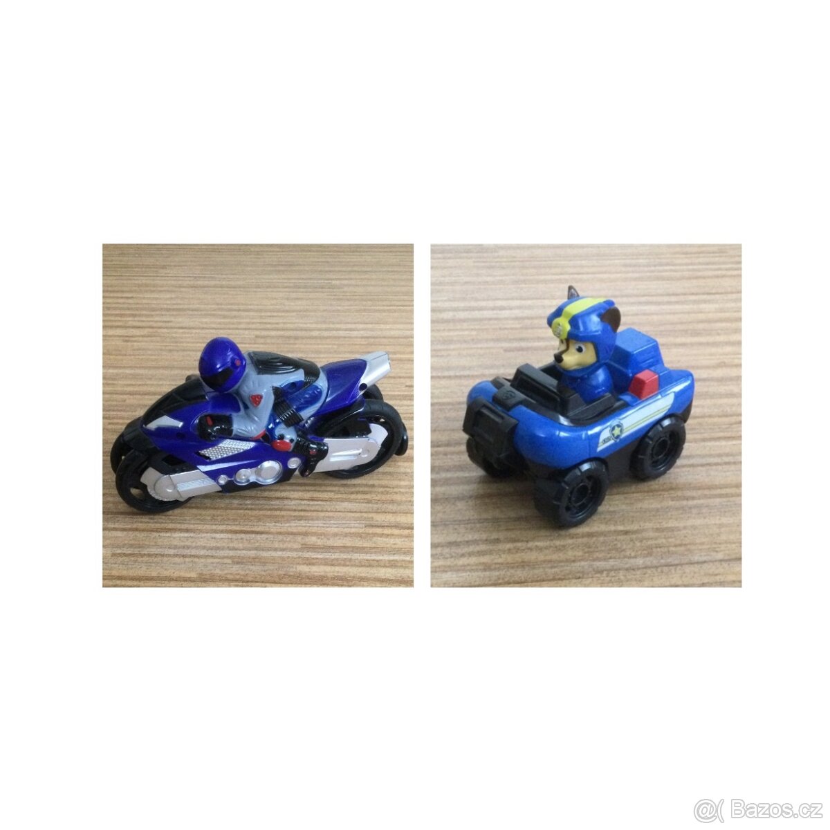 Motorka a auto Tlapková patrola