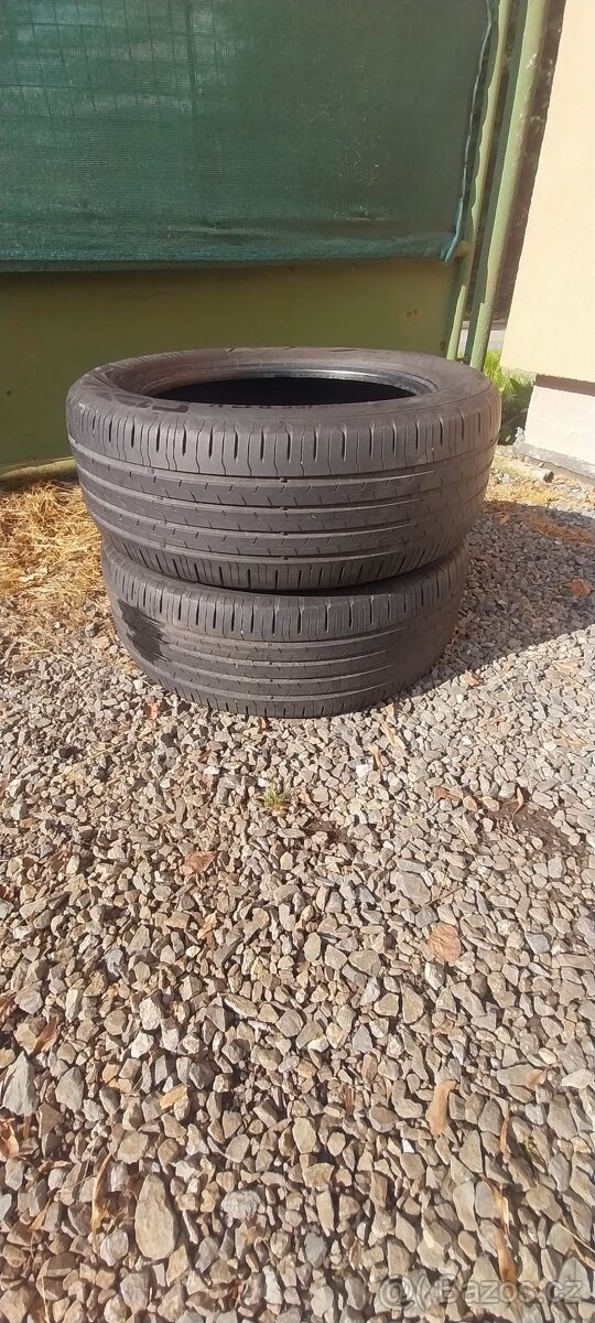 215/55/17 letní 2kusy continental