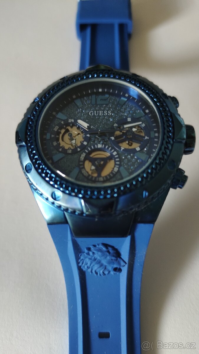 Guess MANE hodinky modré