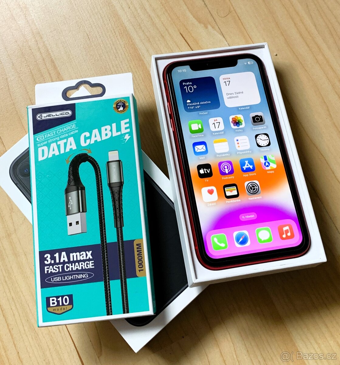 JAK NOVÝ - Apple Iphone 11 128GB RED -- KRÁSNÝ STAV --