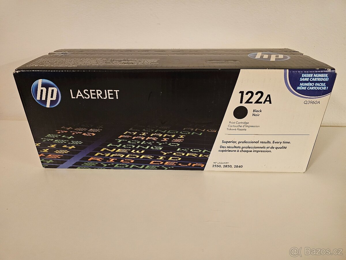 TONER HP LASERJET 122A / Q3960A / BLACK (ČERNÝ)