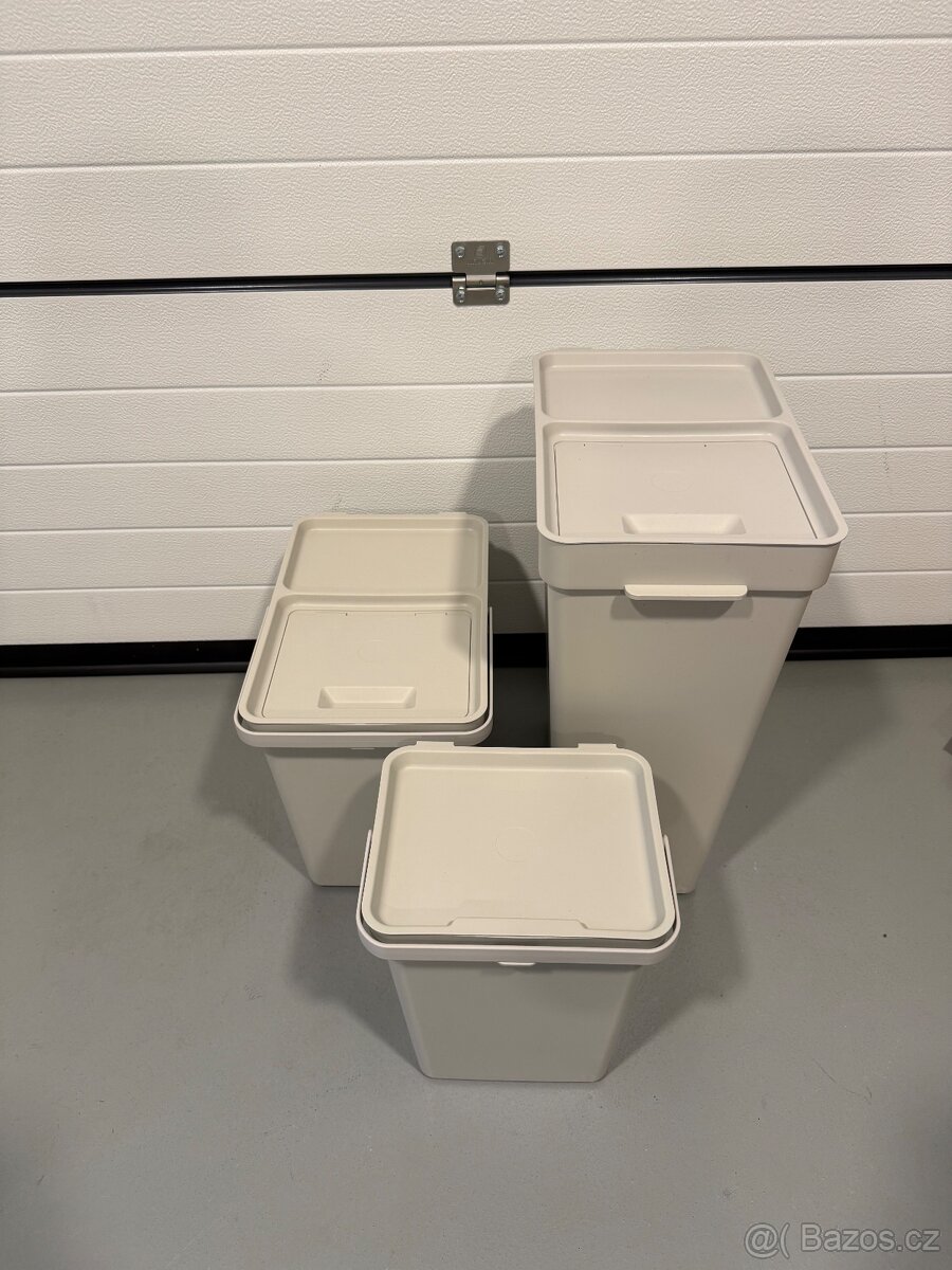 Sestava odpadkových košů Ikea Hallbar