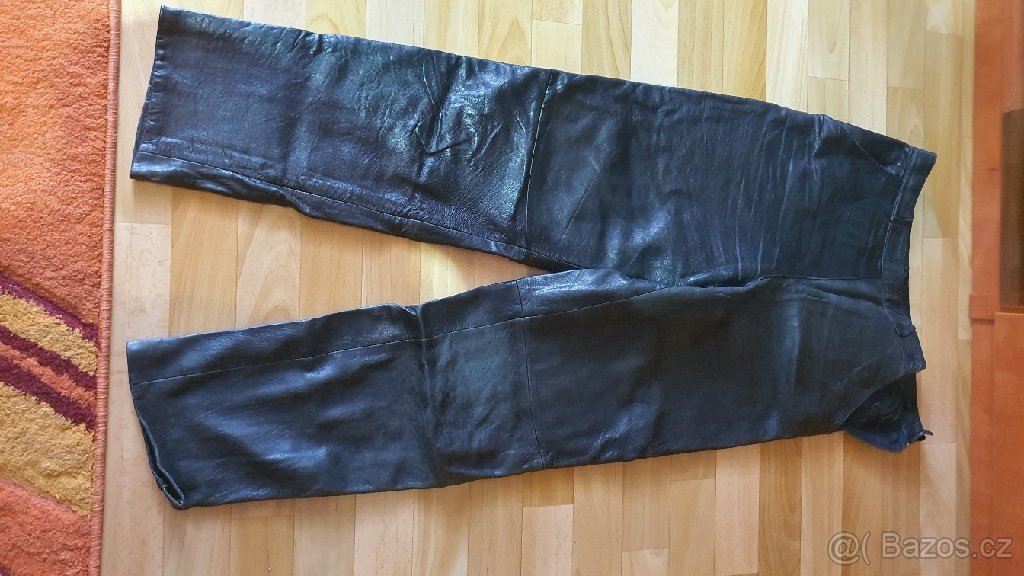 Dámské kožené kalhoty vel. 44