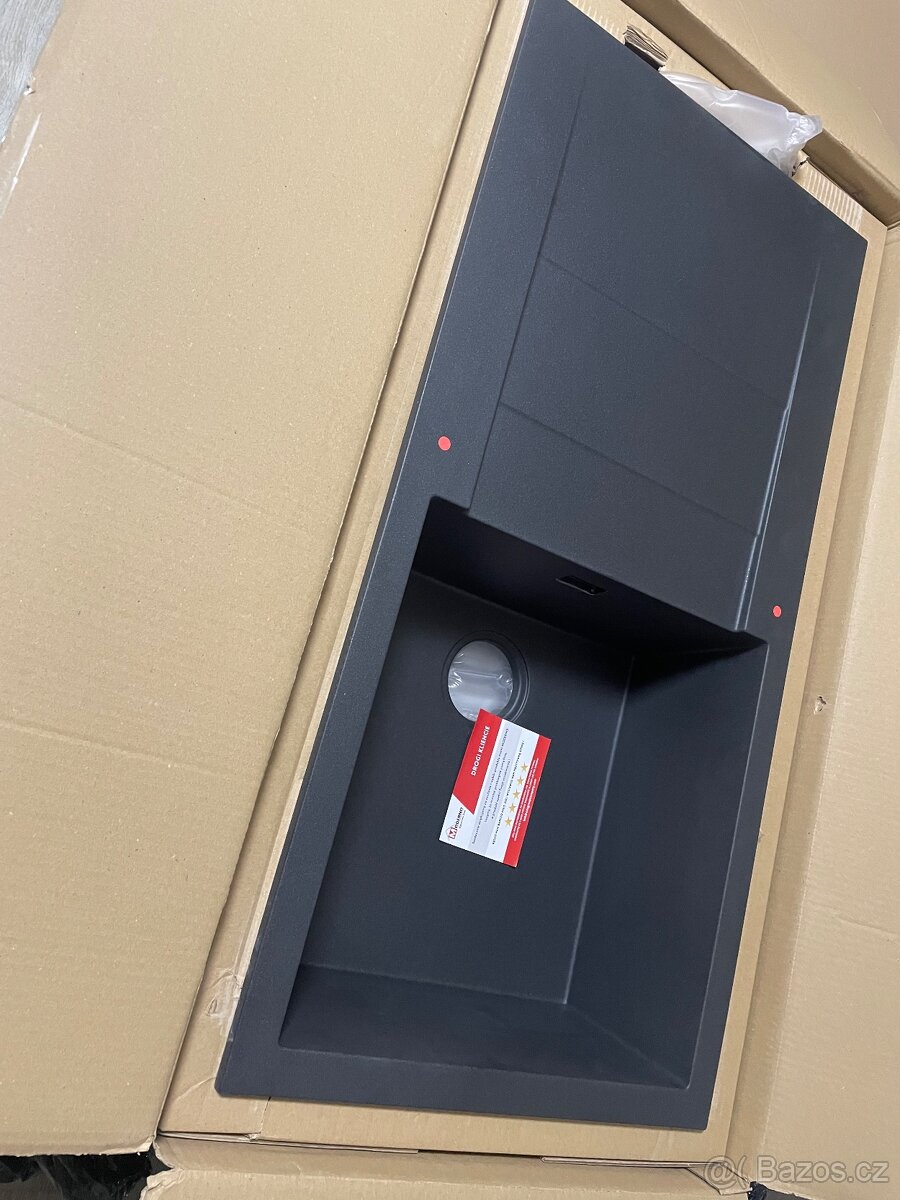 Prodám nový granitový dřez CASCADA 100