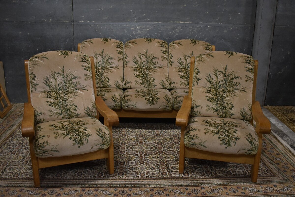 Sedací souprava látková 3+1+1