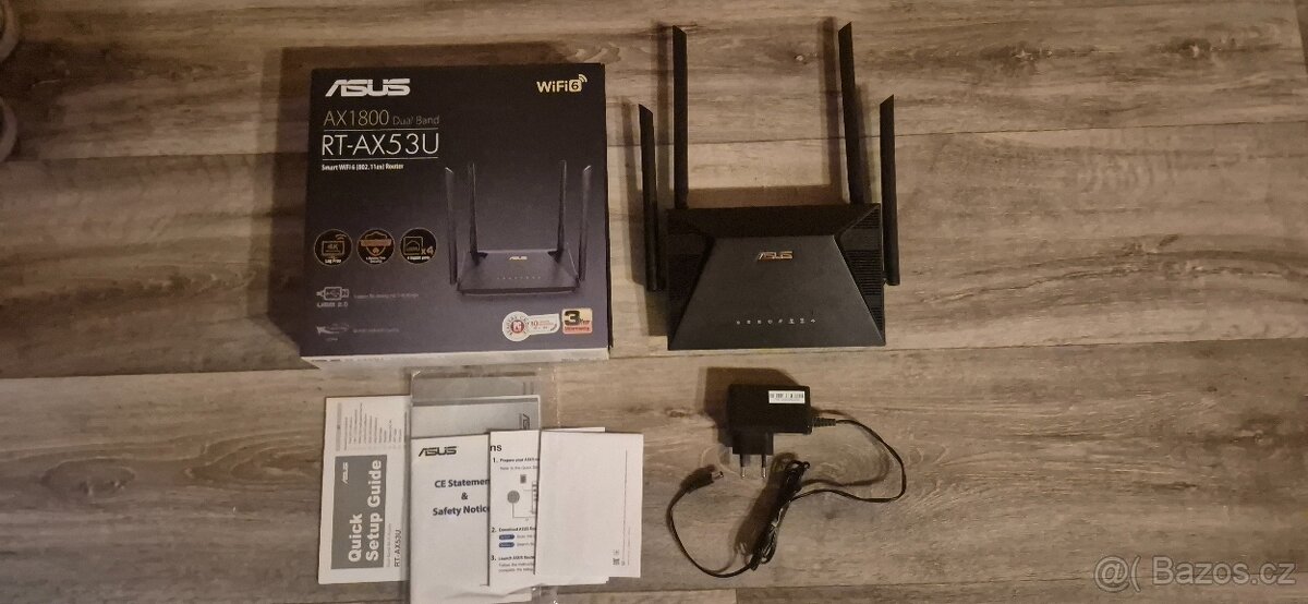 Prodám dvoupásmový router Asus RT-AX53U .