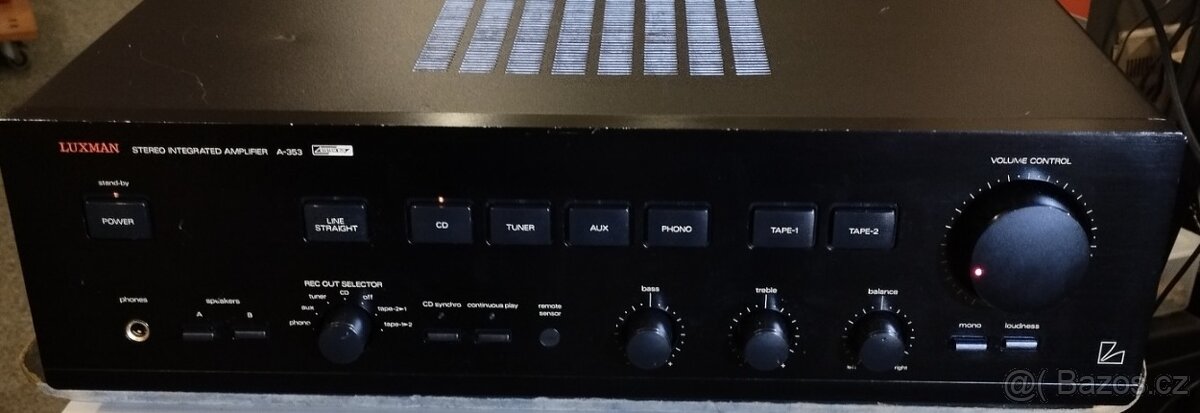 Zesilovač LUXMAN (2x 70W) rezervace