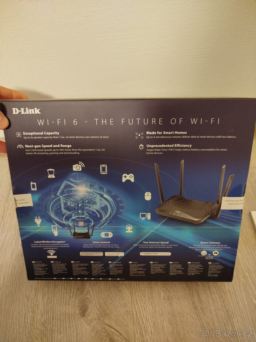 PRODÁM WIFI ROUTER - D-link AX1500