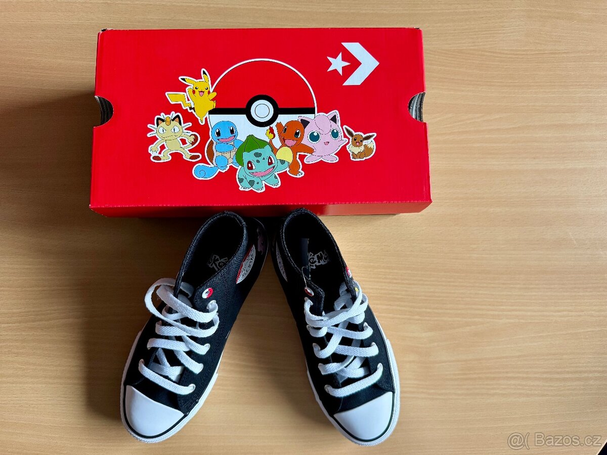 Converse x Pokémon First Partners Chuck Tay - vel. 35 - nové