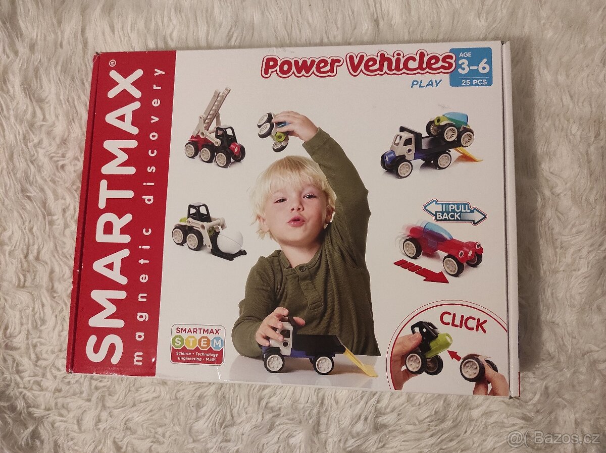 Smartmax magnetická nová stavebnice.