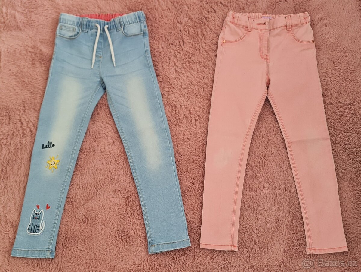 dívčí džíny PEPCO, F&F vel. 122