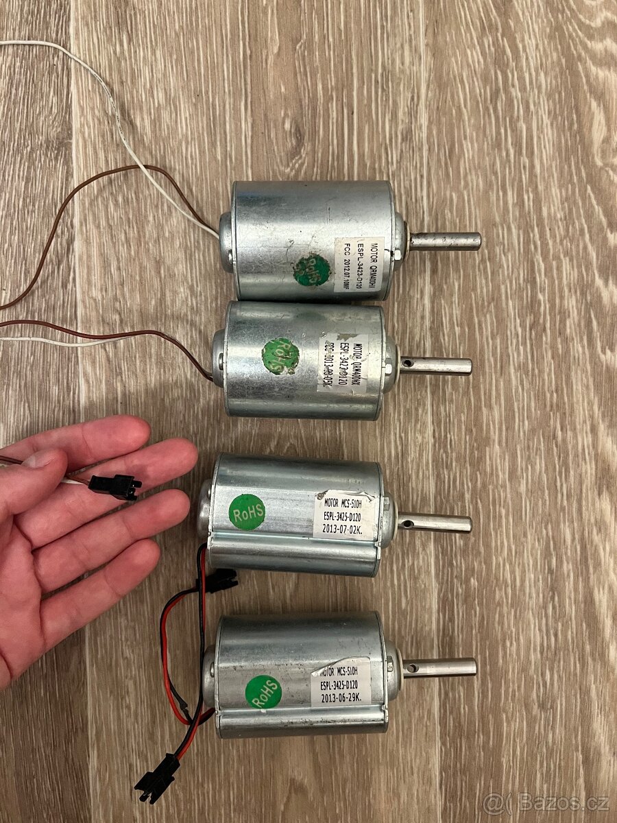 DC motor MCS-510H, set 4 ks