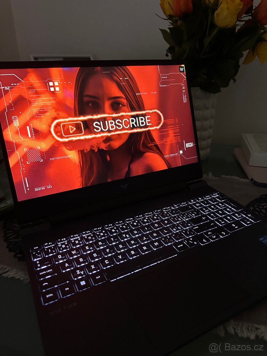 HP Victus 15-fa1xxx – Herní notebook/Ігровий ноутбук