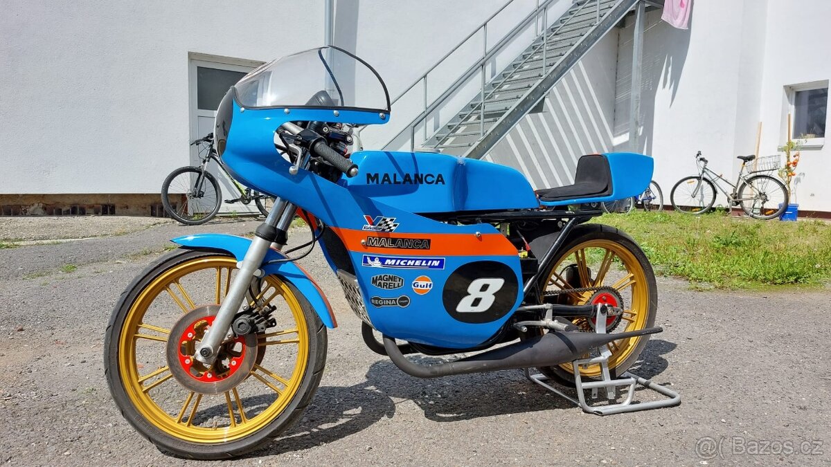 MALANCA E2CS,125ccm,závodní