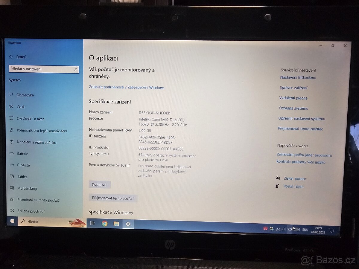 Prodám NTB HP ProBook 4310s