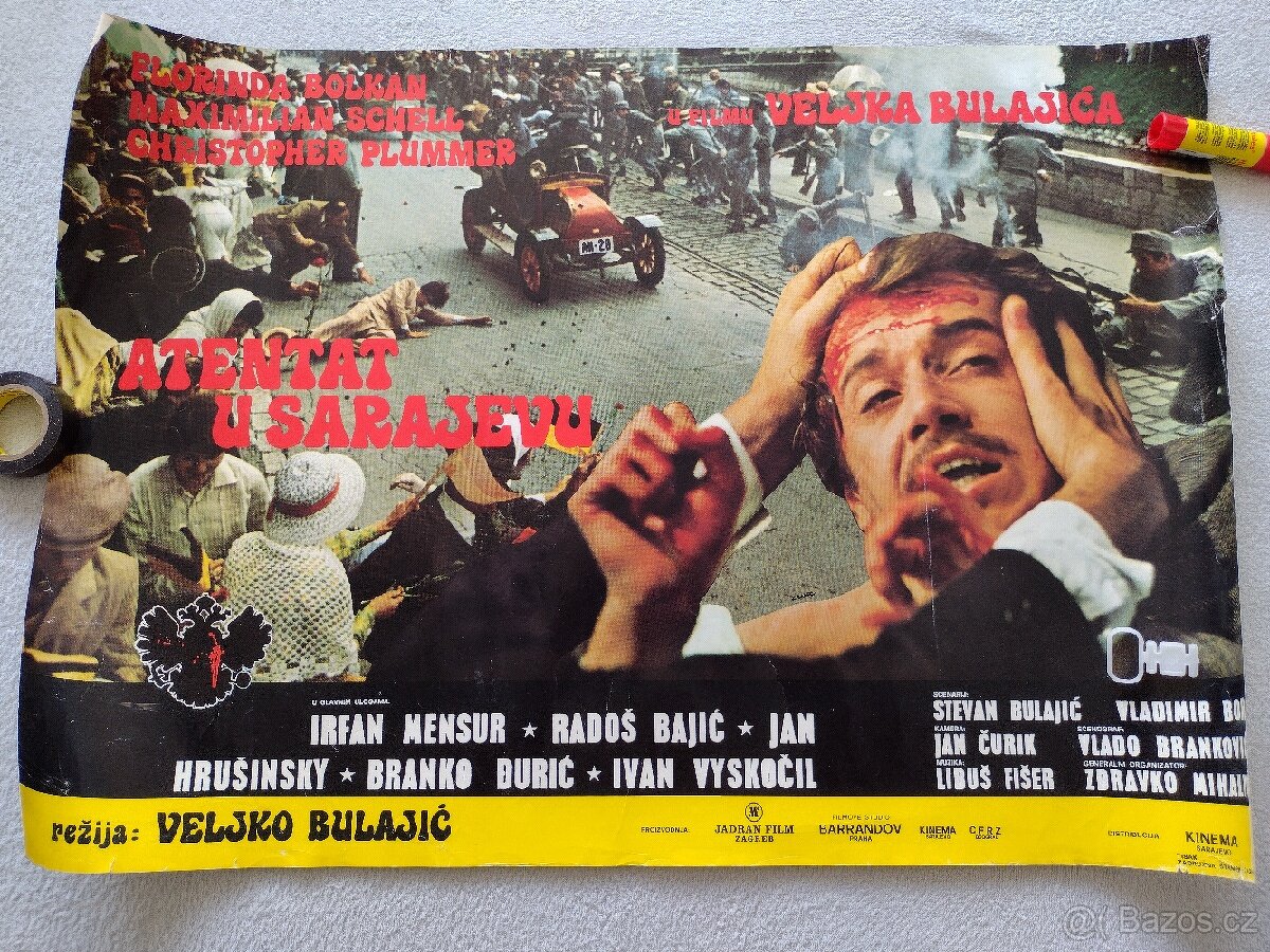 Atentát v Sarajevu, filmový plakát