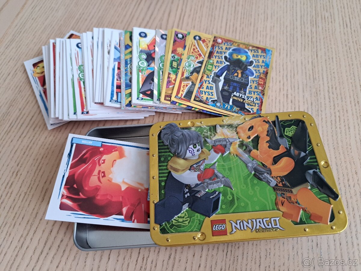 Sběratelské kartičky Lego Ninjago (65 ks)