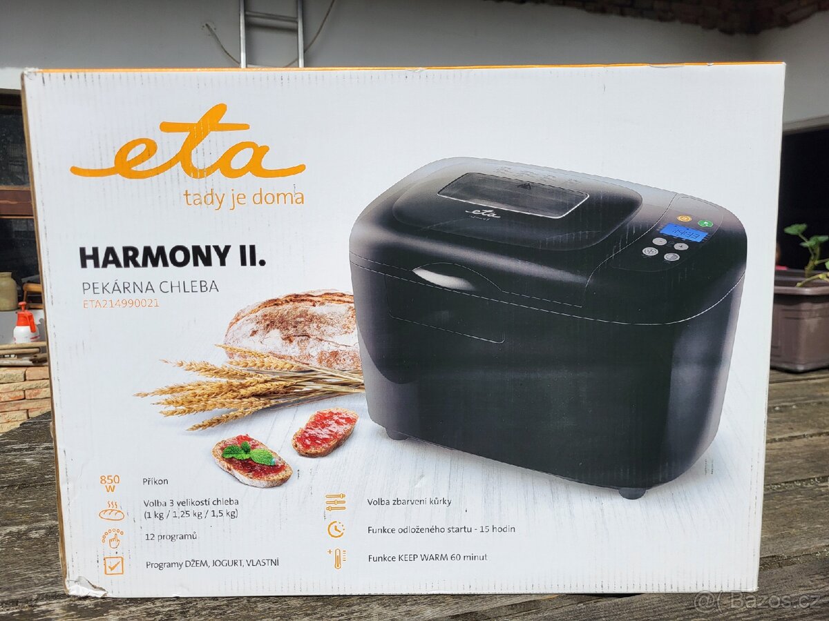 Domácí pekárna ETA HARMONY II - nová
