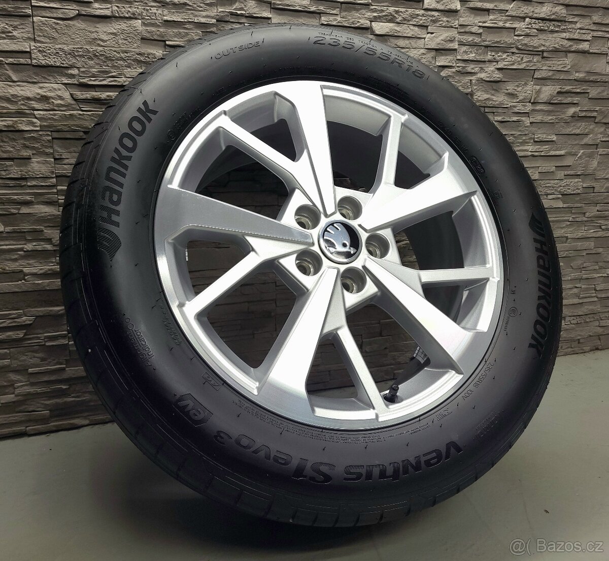 18" Originál Audi Q3 Tiguan Kodiaq 5x112 pneu Hankook