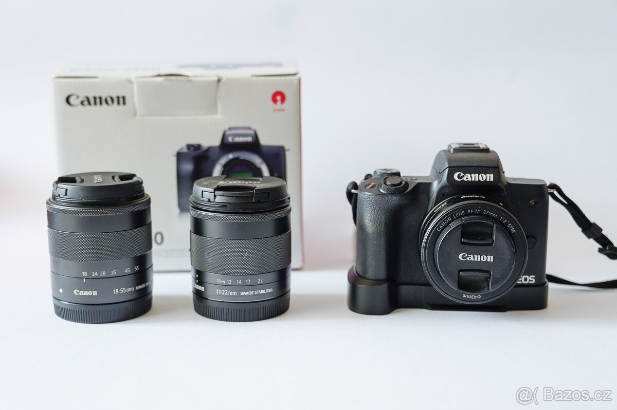 Canon EOS M50 + EF-M 22mm f/2 + 18-55mm + 11-22mm – TOP STAV