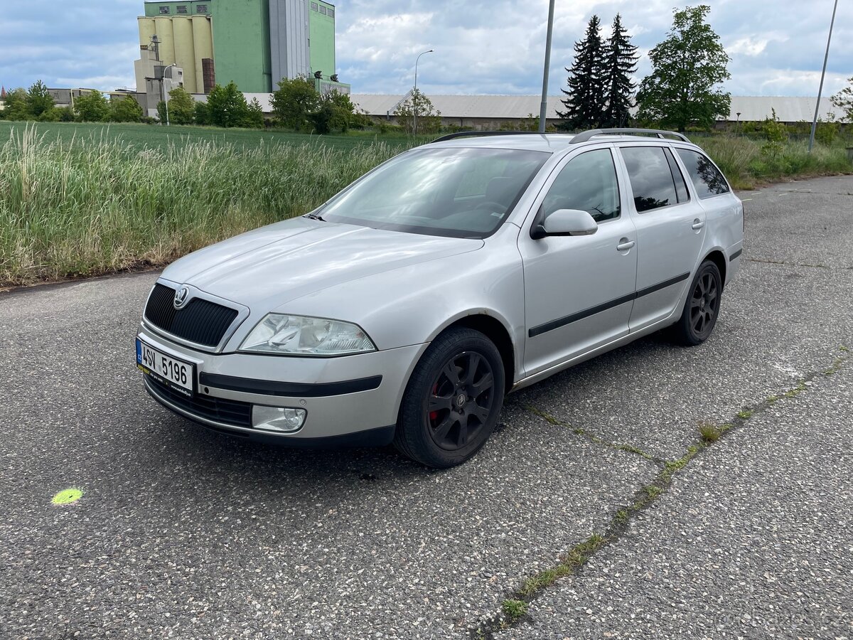 Škoda Octavia 1.9tdi 77kw, bez filtru pevných částic