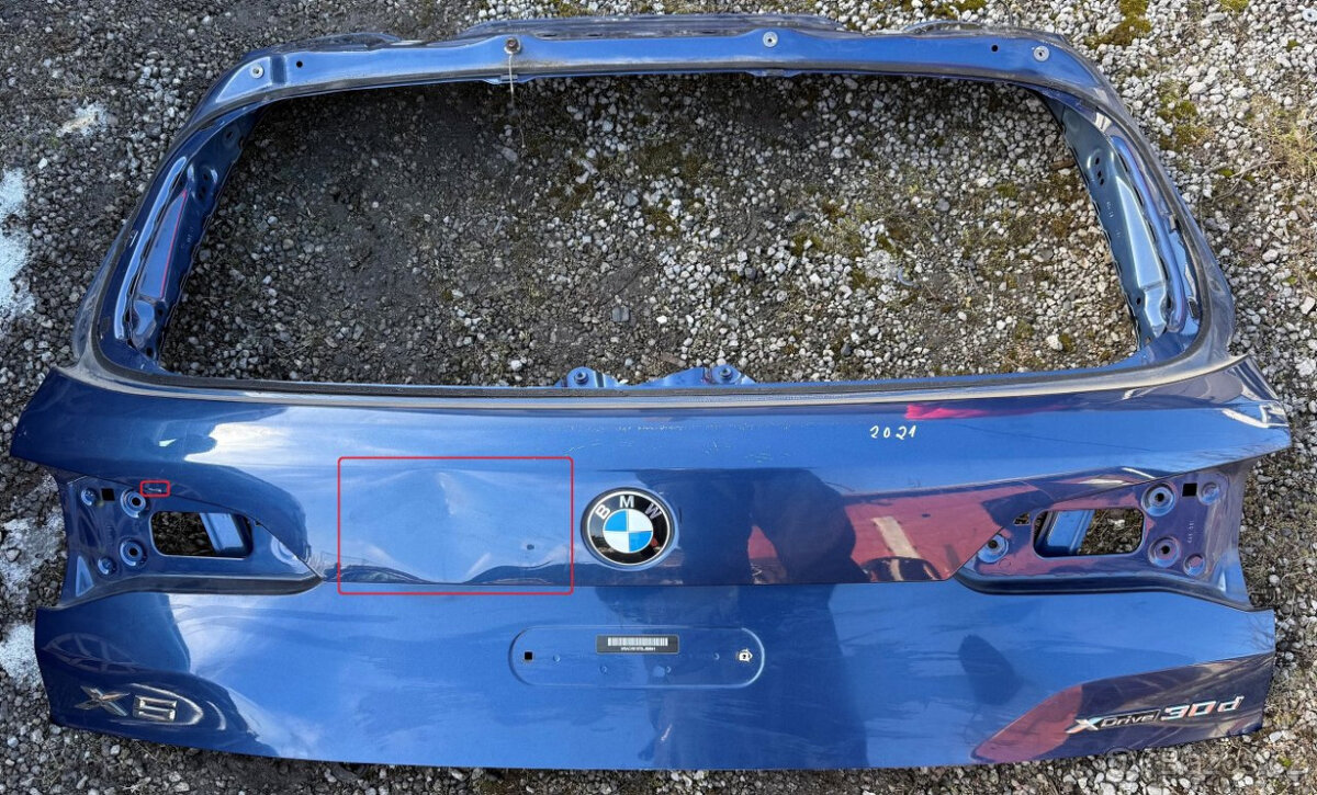 Zadní výklopné dveře BMW X5 G05 41007931925