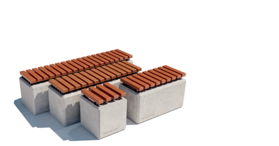 Betonové lavičky – odolné a elegantní řešení pro veřejné pro