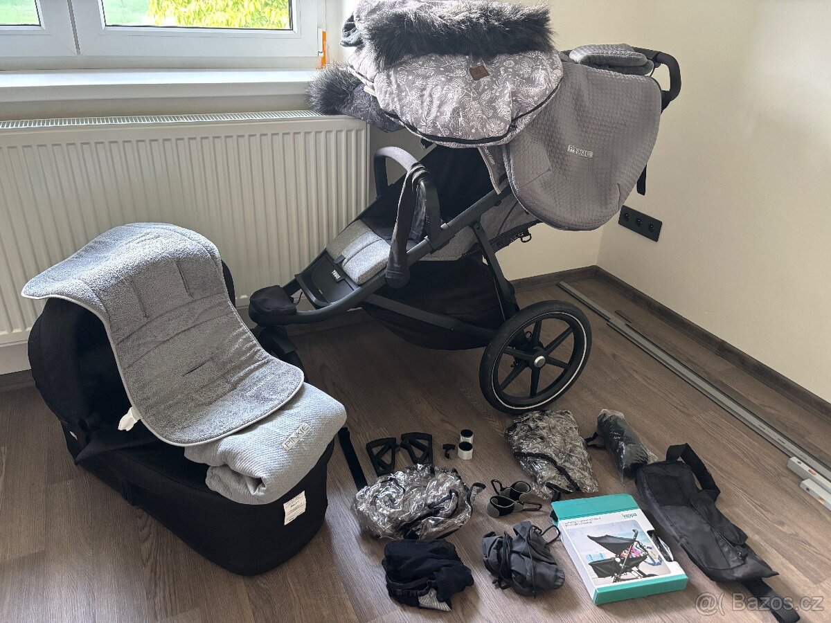 Thule Urban Glide 2, Grey Melange on Black