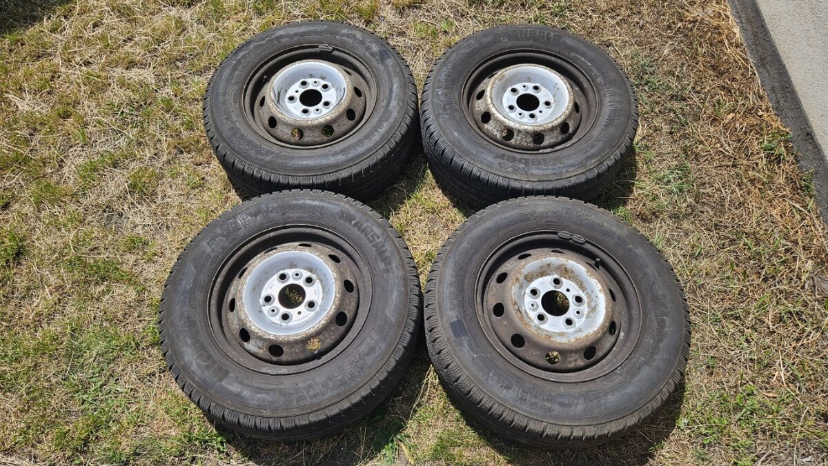 Fiat Ducato Peugeot Boxer Citroen Jumper pneumatiky disky 15