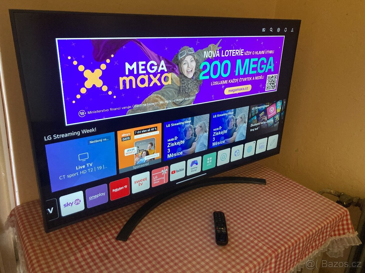 4K UHD LED Smart Televize LG 50UP78003LB - 127 cm - Wifi -T2
