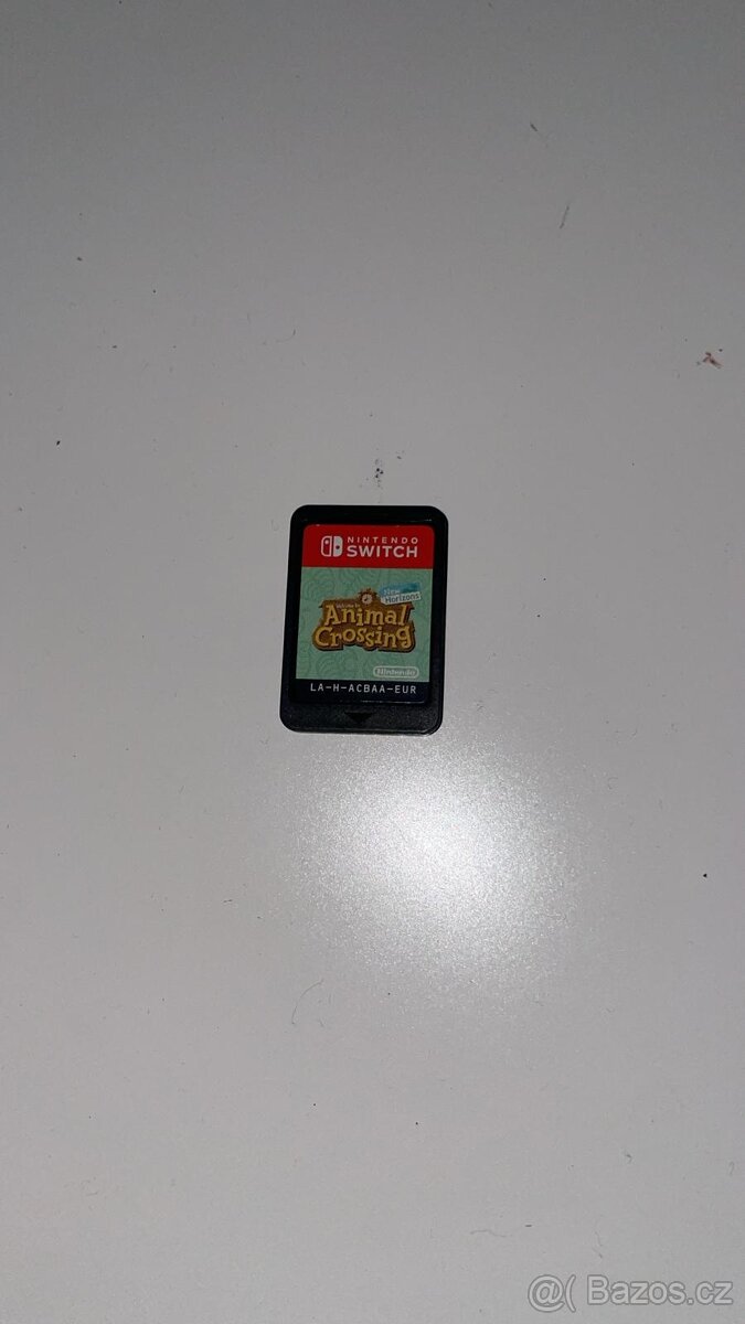 Animal crossing hra (bez plastoveho boxu co k tomu prisel)