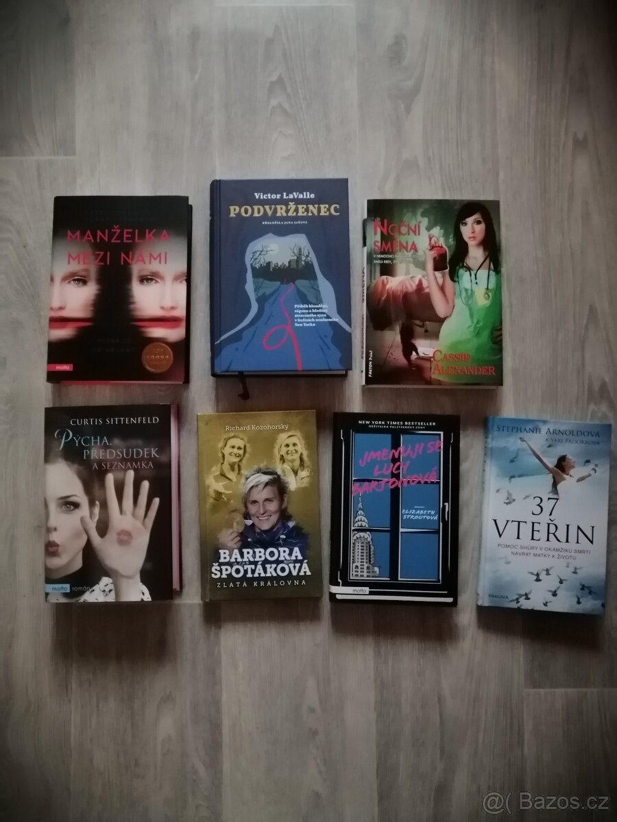 Prodám různé nové knihy