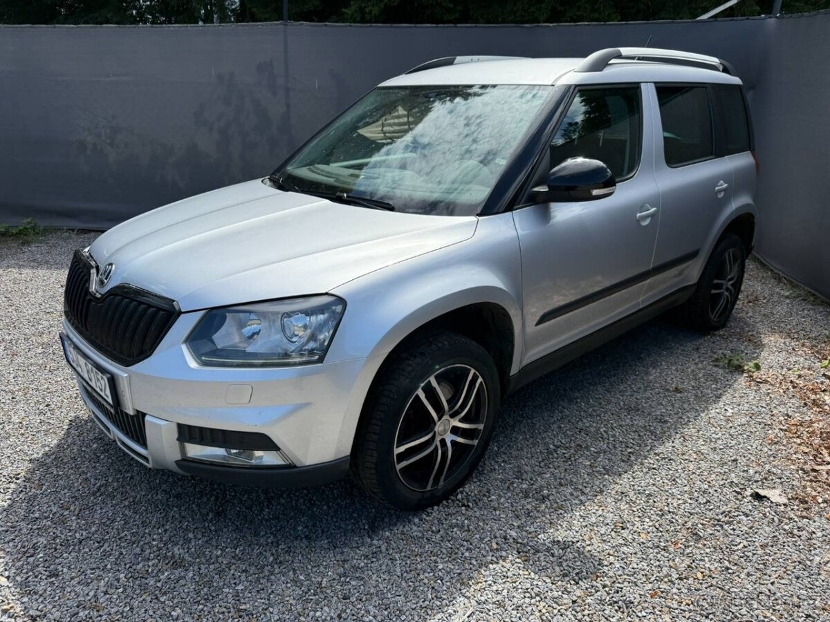 Škoda Yeti 2.0 TDI 125kw DSG 4x4 2015 ČR 137 000km