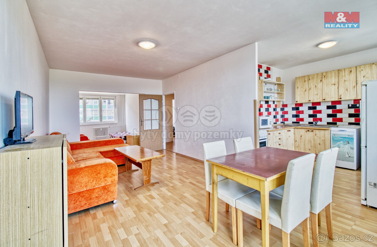 Prodej bytu 4+1, 83 m², DV, Litvínov, ul. Luční