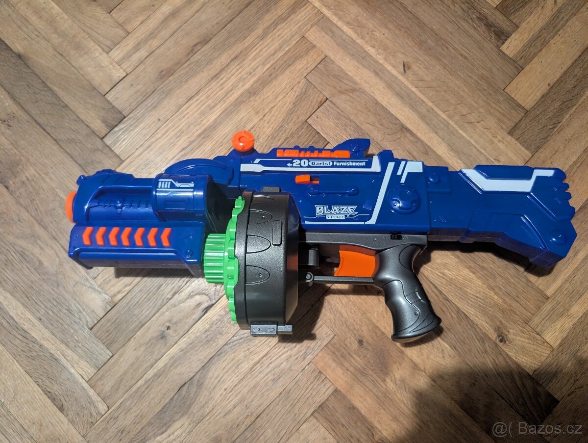 Nerf blaze storm samopal
