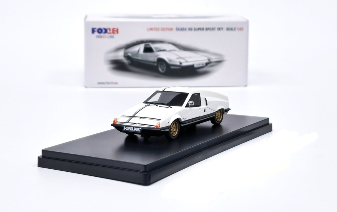 Model Škoda 110 Super Sport (1971) 1:43 FOX18