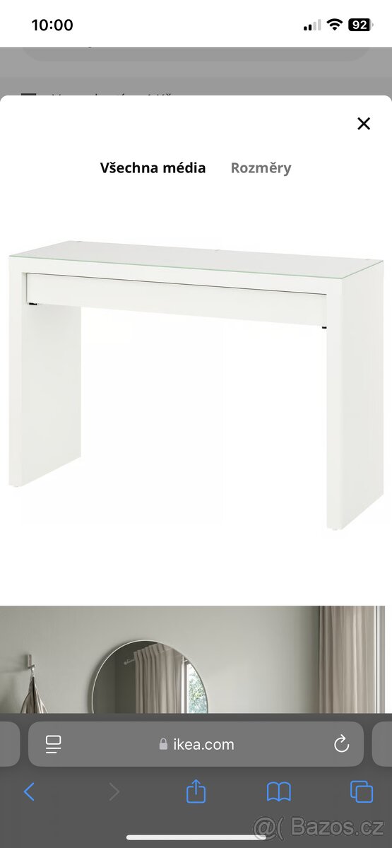 Toaletní stolek IKEA