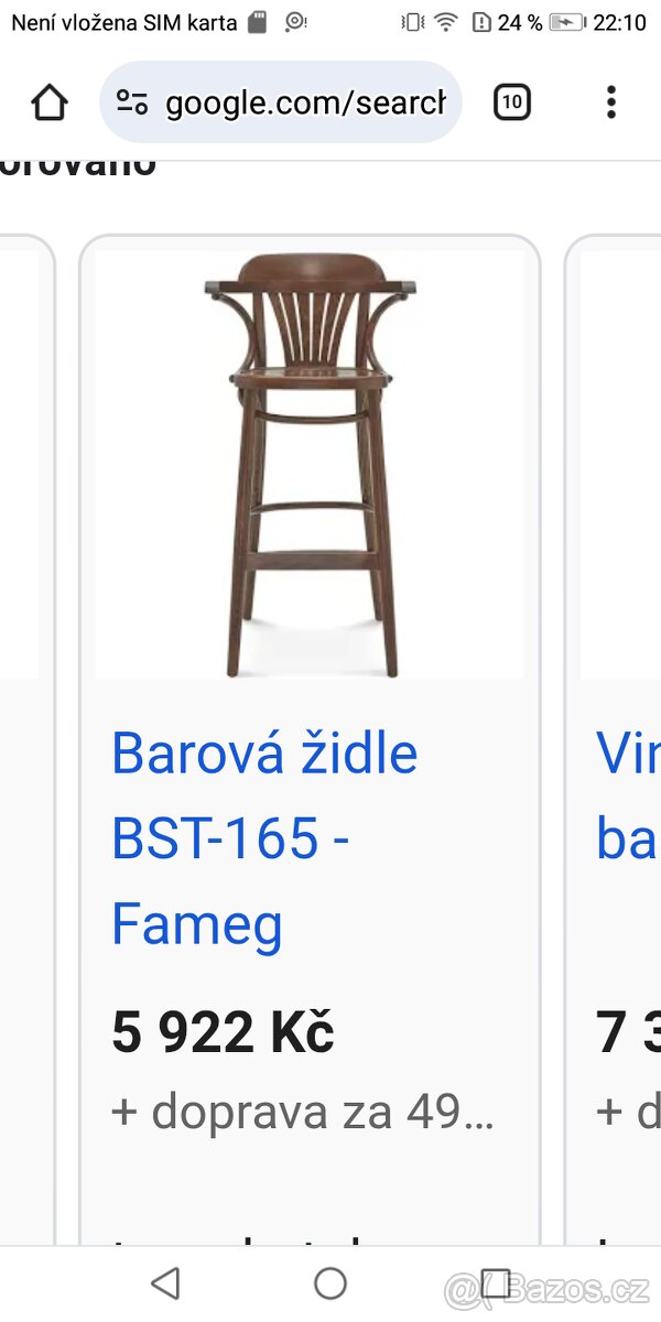 Barové židle