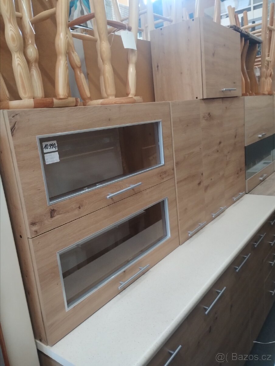 Kuchyně 180 cm poskládaná DUB ARTISAN