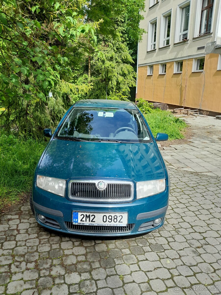 Fabia kombi bez platné STK