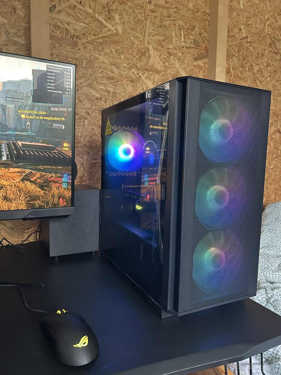 Herní PC - RX 5600 XT 6GB, Ryzen 5 3600, 16GB RAM