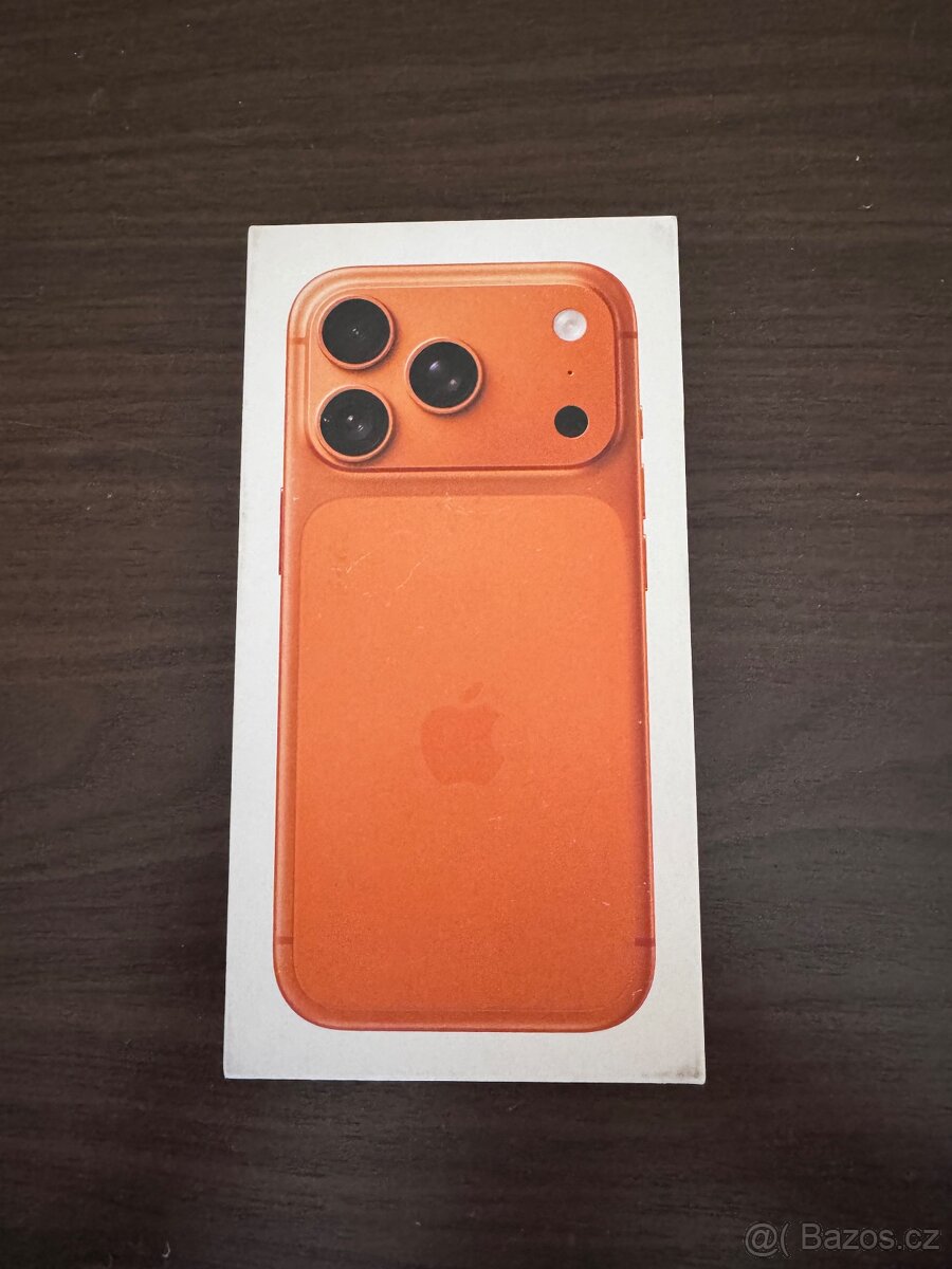 apple iphone 17 pro 256Gb orange oranzova