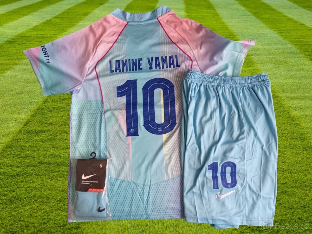 dětský dres Lamine Yamal #10 special edice FC Barcelona