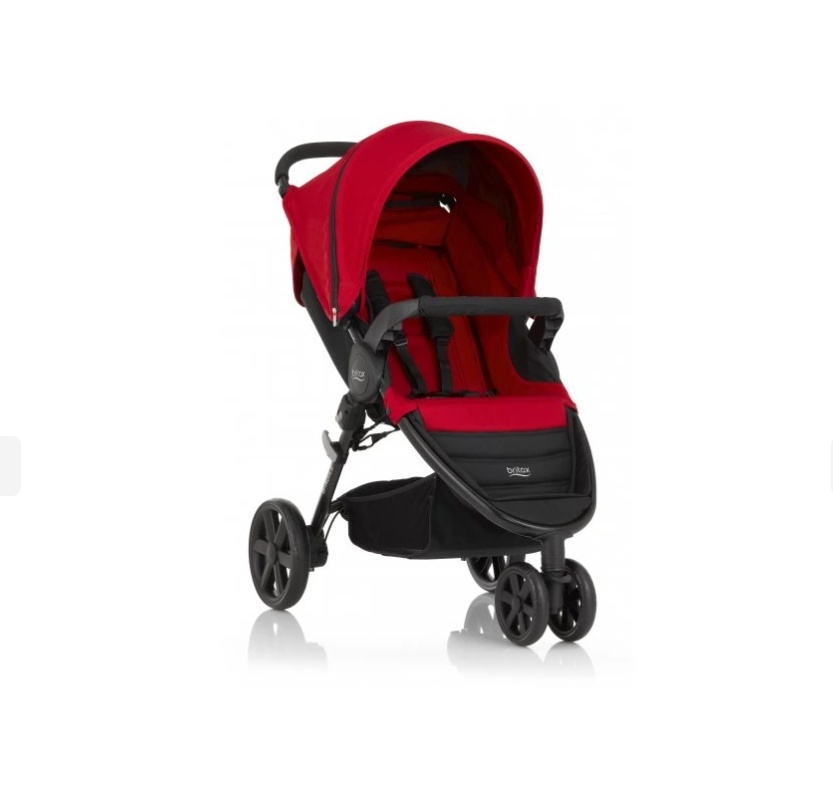 Britax Römer Kočárek B-AGILE 3, Flame Red