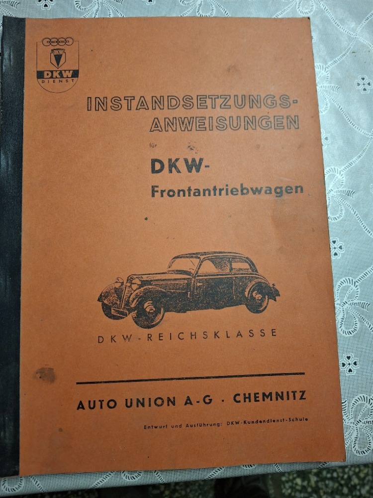 DKW F7  návody