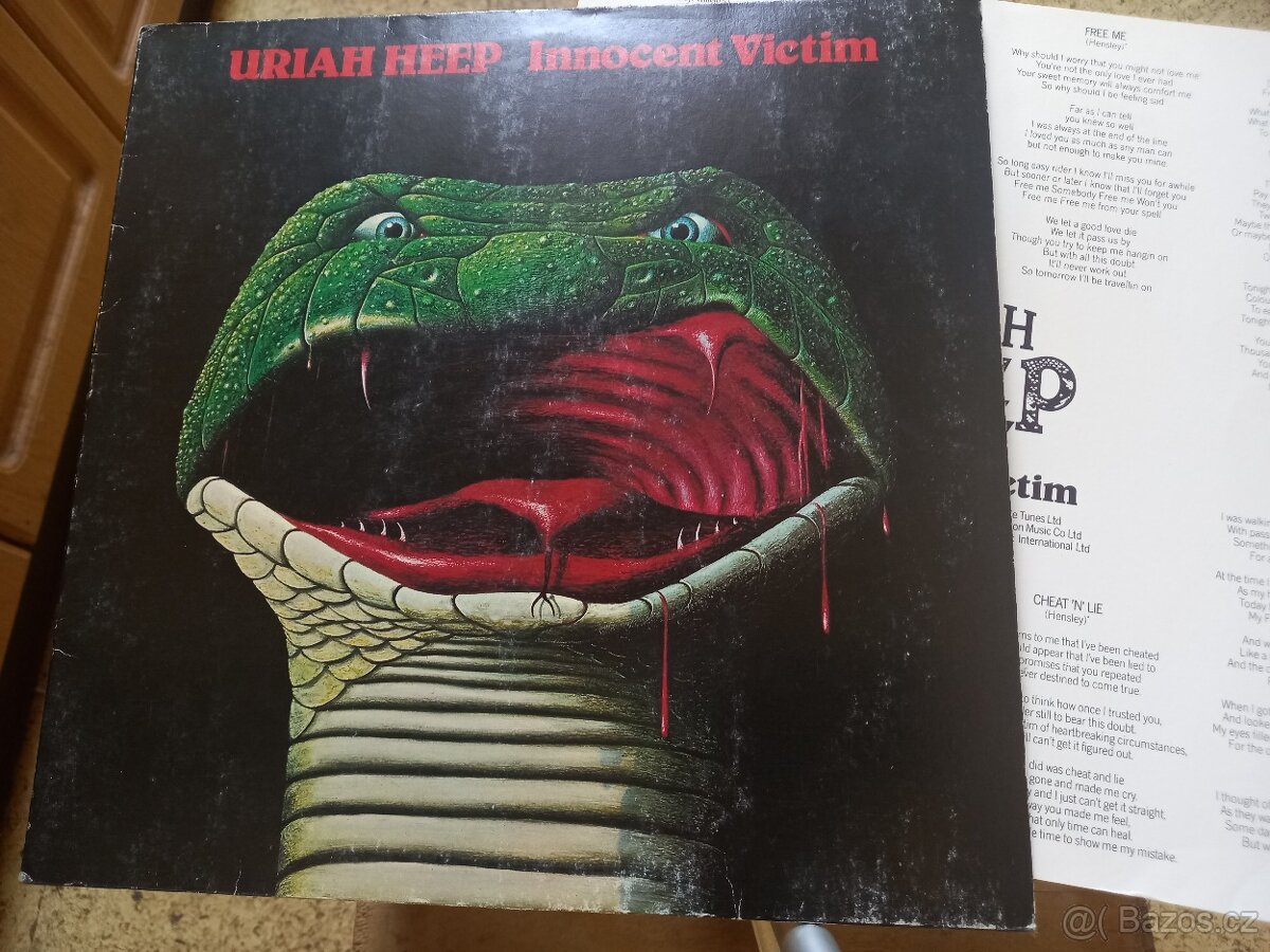 Uriah Heep – Innocent Victim (LP) + příloha