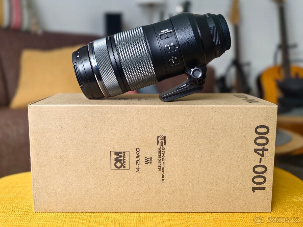 NOVÝ Olympus M.Zuiko Digital ED 100-400mm f/5-6.3 IS