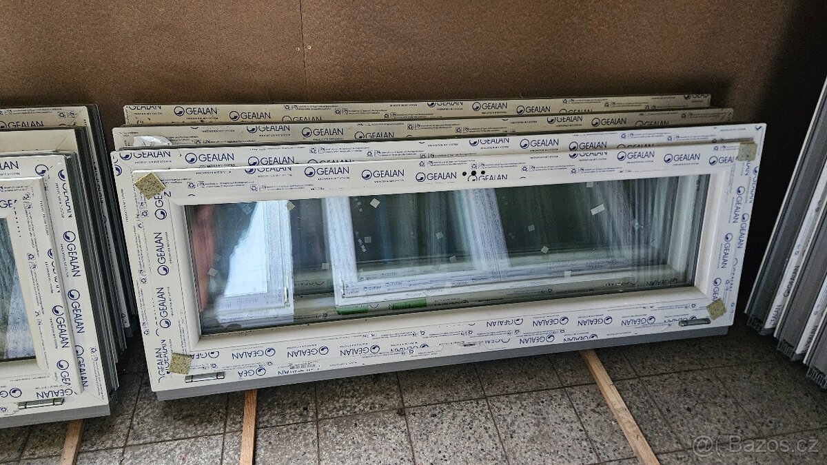 OKNO PVC 1465x535 - NOVÉ - 3 KS