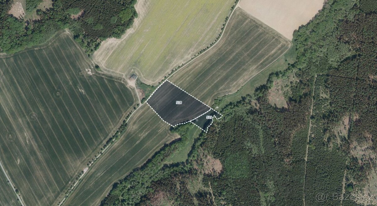 Zemědělská půda, prodej, Chlum, Zbýšov, Kutná Hora